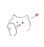 しらたまにゃんこちゃん（個別スタンプ：32）
