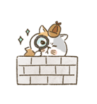コスチューム猫（個別スタンプ：8）