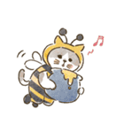 コスチューム猫（個別スタンプ：10）