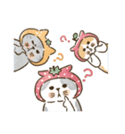 コスチューム猫（個別スタンプ：16）