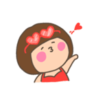 おかっぱちゃん（夏、リアクション）（個別スタンプ：12）