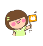 おかっぱちゃん（夏、リアクション）（個別スタンプ：13）