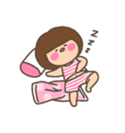 おかっぱちゃん（夏、リアクション）（個別スタンプ：28）