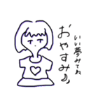 フランちゃんの気持ち 1（個別スタンプ：21）
