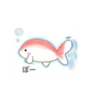 らんちゅう（金魚）のちゅちゅさん（個別スタンプ：3）