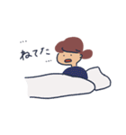 素朴団子の朗らかなスタンプ（個別スタンプ：27）