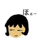 考える女（個別スタンプ：5）