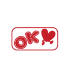ハートのアクターvol .1（個別スタンプ：3）