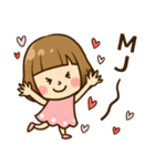 MJ♥へ送るラブスタンプ（個別スタンプ：5）