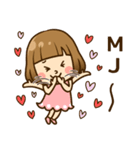 MJ♥へ送るラブスタンプ（個別スタンプ：24）