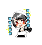 私…可愛い！（個別スタンプ：5）