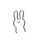 うさぎ/)/)（個別スタンプ：1）