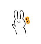 うさぎ/)/)（個別スタンプ：5）