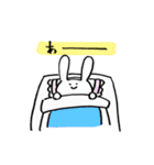 うさぎ/)/)（個別スタンプ：14）