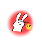 うさぎ/)/)（個別スタンプ：24）