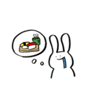 うさぎ/)/)（個別スタンプ：32）