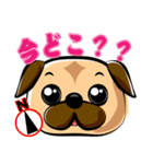 日常で使える！パグスタンプ（個別スタンプ：22）