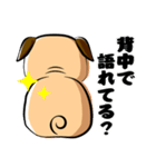 日常で使える！パグスタンプ（個別スタンプ：40）