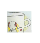 ラブリー こいぬ（個別スタンプ：8）