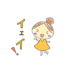 毎日使える可愛い女の子スタンプパック（個別スタンプ：8）