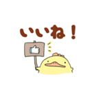 鳥のゆうちゃん（個別スタンプ：15）