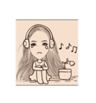 なにごともない普通の日常生活（個別スタンプ：8）