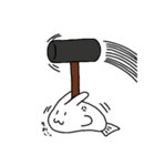 うさぎ さかな（個別スタンプ：7）