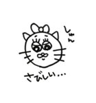 気まぐれ猫(毒舌)（個別スタンプ：10）