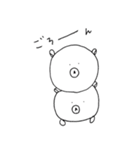 どんくま（どんな時も表情を変えないくま）（個別スタンプ：14）