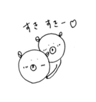 どんくま（どんな時も表情を変えないくま）（個別スタンプ：22）