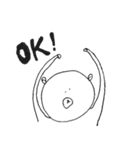 どんくま（どんな時も表情を変えないくま）（個別スタンプ：32）