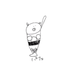 どんくま（どんな時も表情を変えないくま）（個別スタンプ：40）