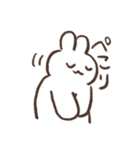 うさくずちゃん（個別スタンプ：3）