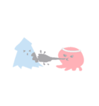 タコちゃんとイカくん（個別スタンプ：14）