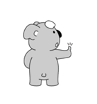 愛らしいコアラ（個別スタンプ：1）