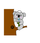 愛らしいコアラ（個別スタンプ：5）