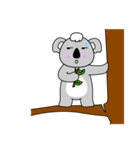 愛らしいコアラ（個別スタンプ：8）