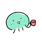 ゆるっとくらげちゃん（個別スタンプ：7）