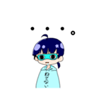 アホ毛女子（個別スタンプ：8）