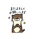 美容師カワウソくん（個別スタンプ：6）