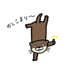 美容師カワウソくん（個別スタンプ：9）