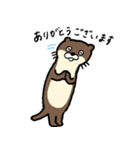 美容師カワウソくん（個別スタンプ：33）