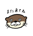 美容師カワウソくん（個別スタンプ：34）