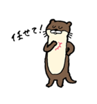 美容師カワウソくん（個別スタンプ：40）