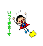 夏なのに長靴キッズ（個別スタンプ：21）
