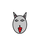 猫 社員（個別スタンプ：8）