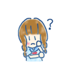 セーラーの女の子(とおこスタンプ)1（個別スタンプ：6）