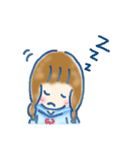 セーラーの女の子(とおこスタンプ)1（個別スタンプ：8）