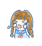 セーラーの女の子(とおこスタンプ)1（個別スタンプ：9）