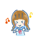 セーラーの女の子(とおこスタンプ)1（個別スタンプ：14）